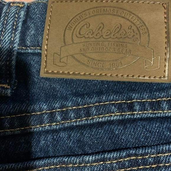 NWOT Big Men’s Cabelas Denim Blue Jeans 40/32 - Picture 7 of 7